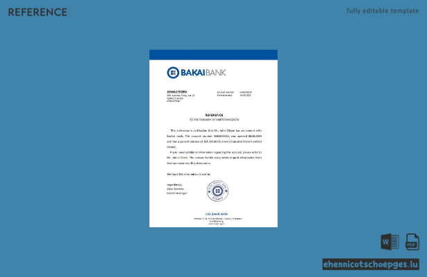 Kirgisistan OJSC Bakai Bank Referenzbeispiel Vorschau